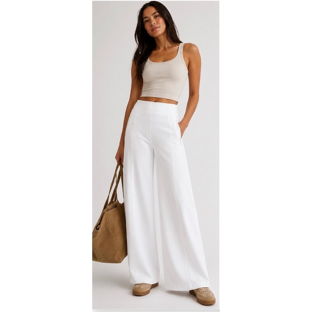 Lululemon Define High-Rise Wide-Leg Pant Luon White XXXS NWT